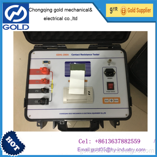 GDHL Automatic Contact Resistance Meter